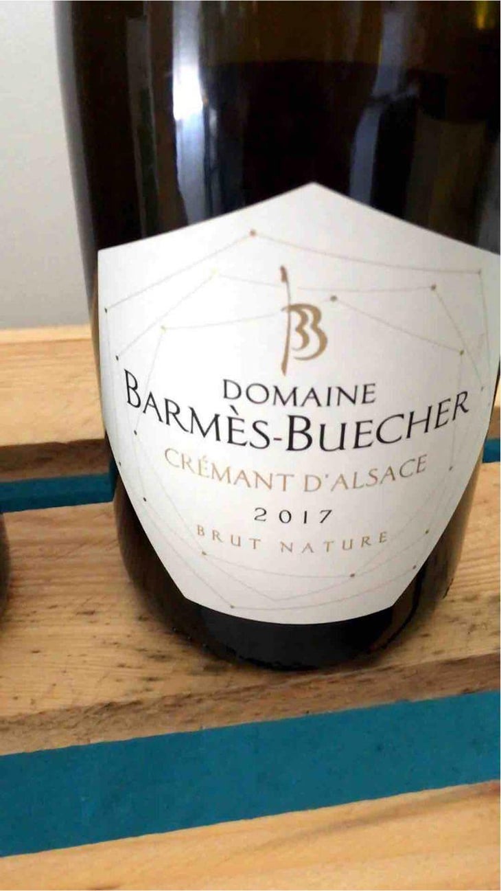 Crémant d'Alsace Brut Nature - Domaine Barmès-Buecher - Geneviève, Maxime & Sophie Barmès 