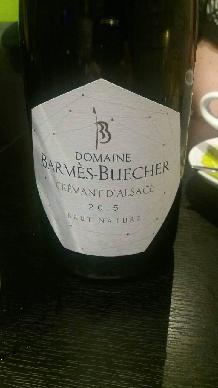 Crémant d'Alsace Brut Nature - Domaine Barmès-Buecher - Geneviève, Maxime & Sophie Barmès 