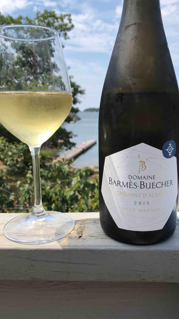 Crémant d'Alsace Brut Nature - Domaine Barmès-Buecher - Geneviève, Maxime & Sophie Barmès 
