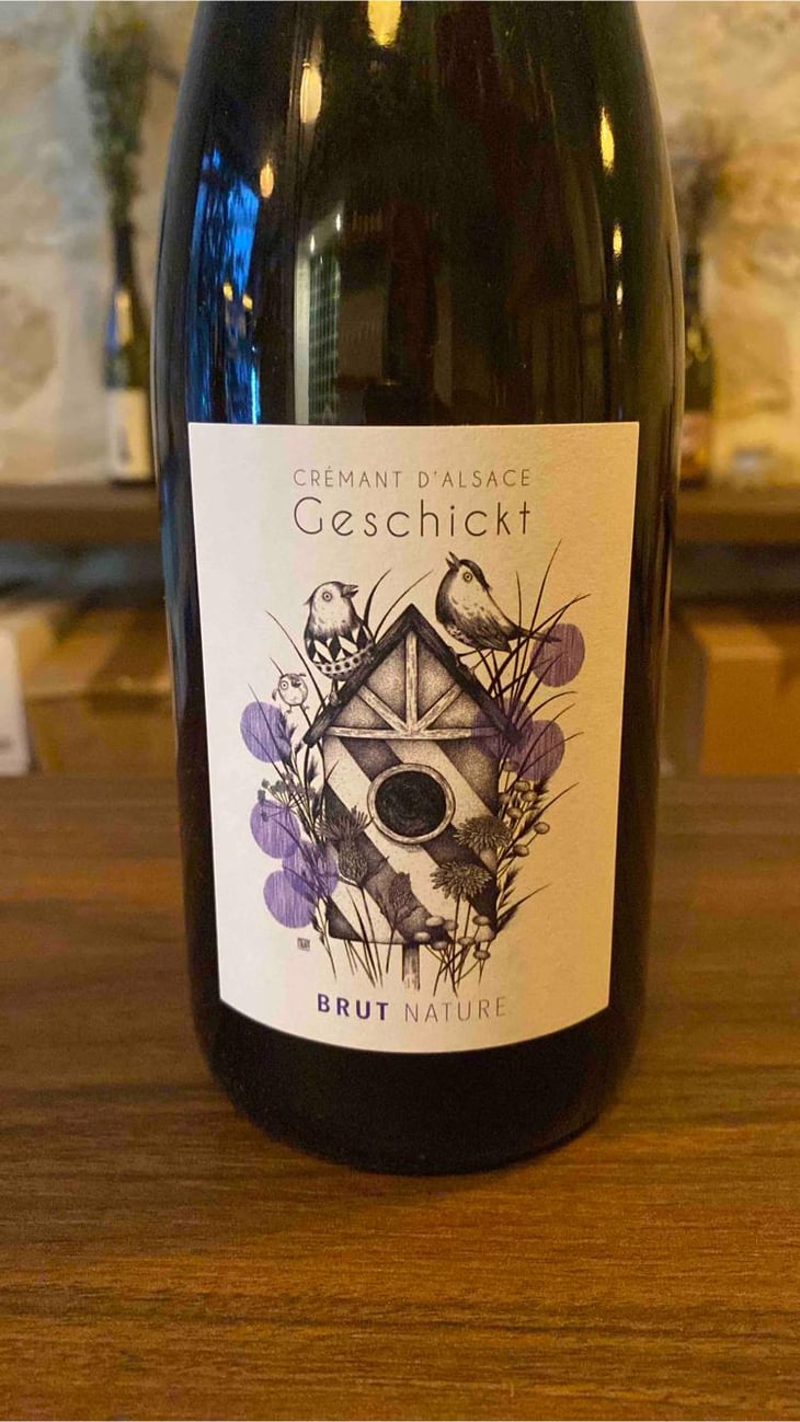 Crémant d'Alsace - Domaine Geschickt - Arnaud Geschickt & Aurélie Fayolle 