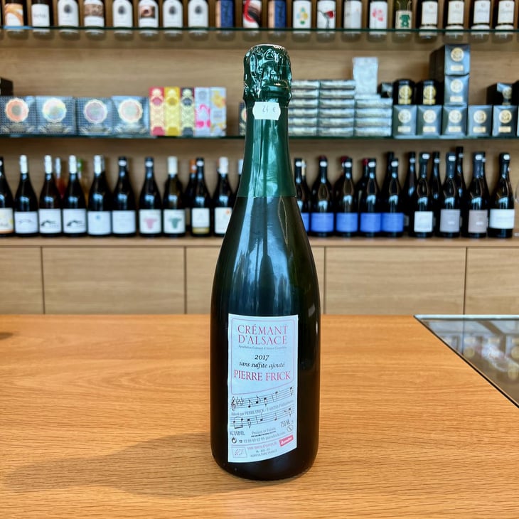 Crémant d'Alsace Auxerrois - Domaine Pierre Frick - Jean-Pierre, Chantal et Thomas Frick -2018
