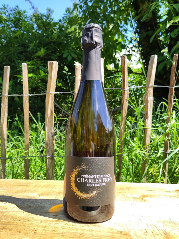 Crémant d'Alsace Brut Nature - Charles Frey - Dominique, Julien et Thiébaud Frey -2019