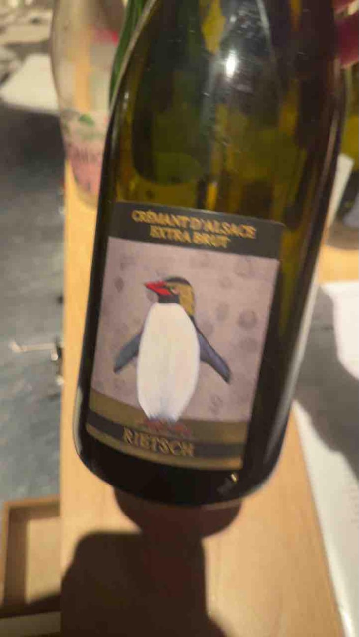 Crémant D'Alsace Extra Brut - Domaine Rietsch - Jean-Pierre & Sophie Rietsch 