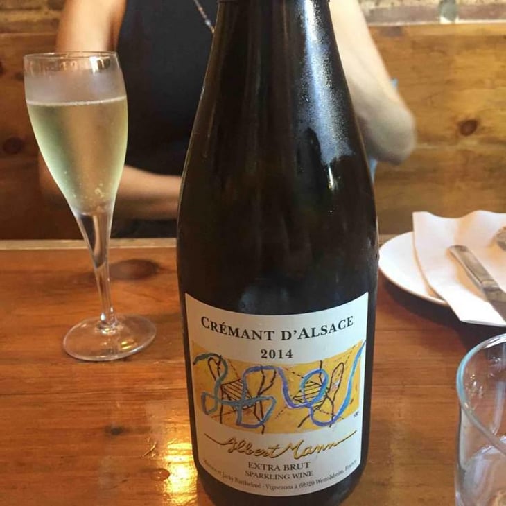 Crémant d'Alsace Extra Brut - Domaine Albert Mann - Famille Barthelmé 
