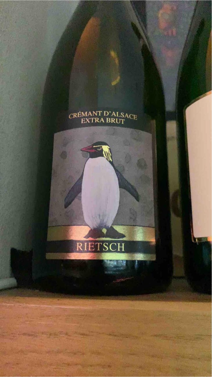 Crémant D'Alsace Extra Brut - Domaine Rietsch - Jean-Pierre & Sophie Rietsch 