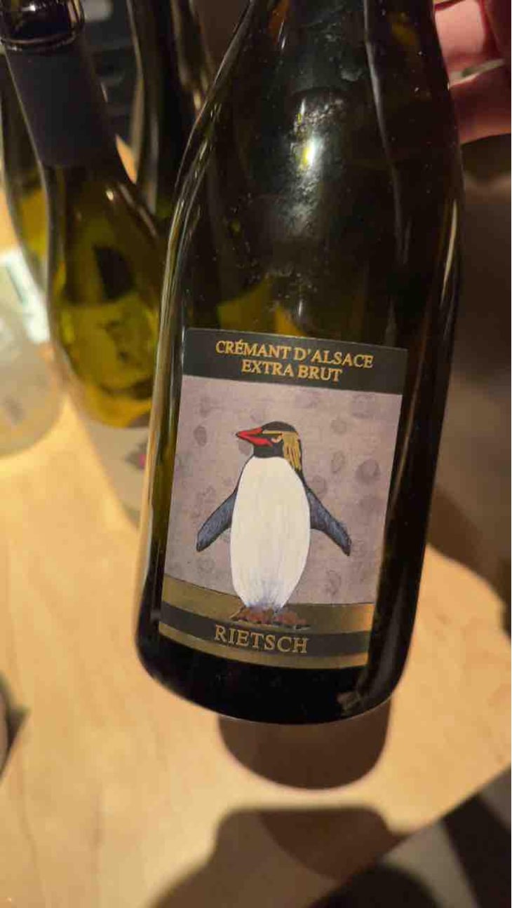 Crémant D'Alsace Extra Brut - Domaine Rietsch - Jean-Pierre & Sophie Rietsch 
