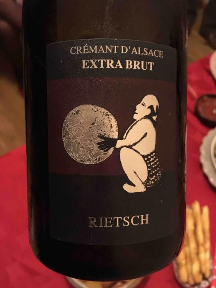 Crémant D'Alsace Extra-Brut Nature - Domaine Rietsch - Jean-Pierre & Sophie Rietsch 