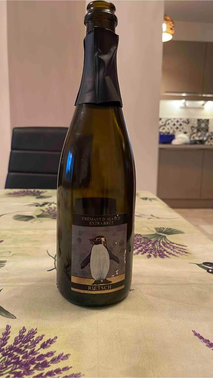 Crémant D'Alsace Extra-Brut Nature - Domaine Rietsch - Jean-Pierre & Sophie Rietsch 