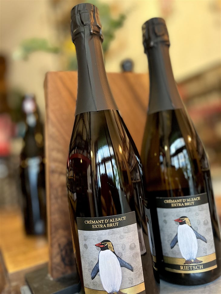 Crémant D'Alsace Extra-Brut Nature - Domaine Rietsch - Jean-Pierre & Sophie Rietsch 