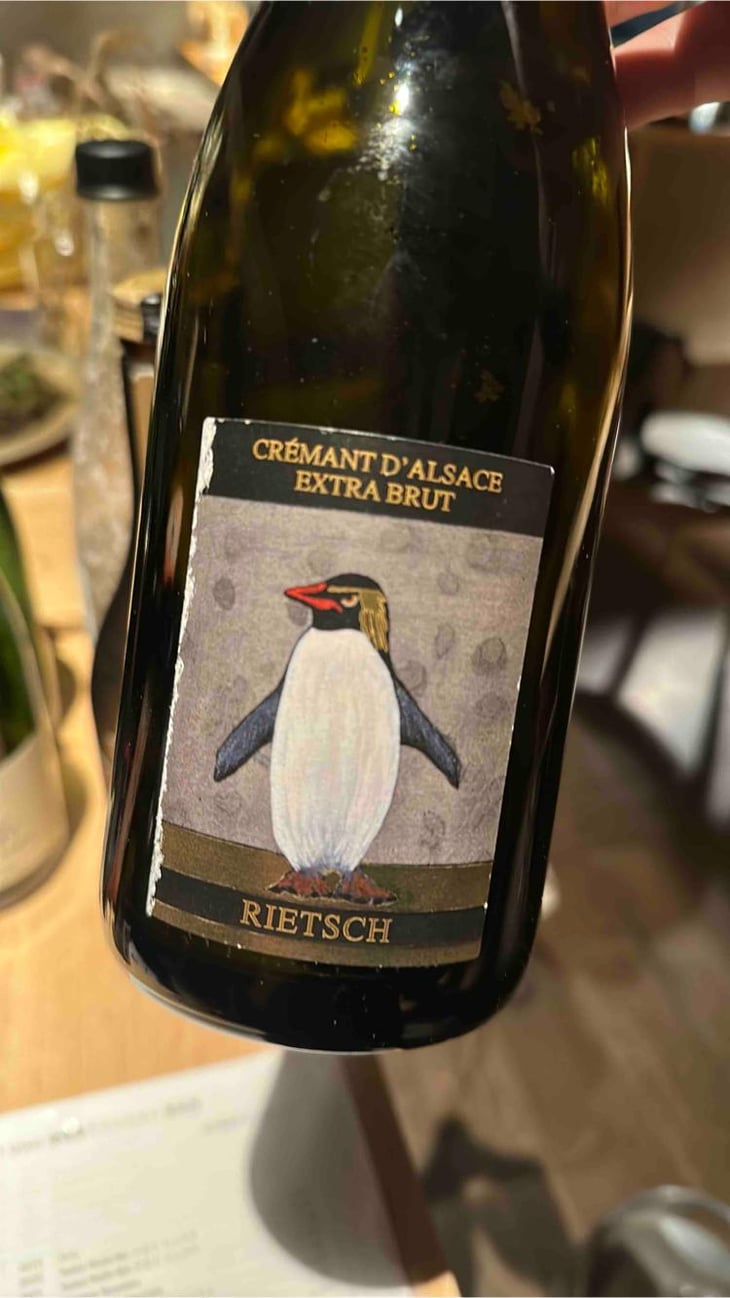 Crémant D'Alsace Extra Brut - Domaine Rietsch - Jean-Pierre & Sophie Rietsch 