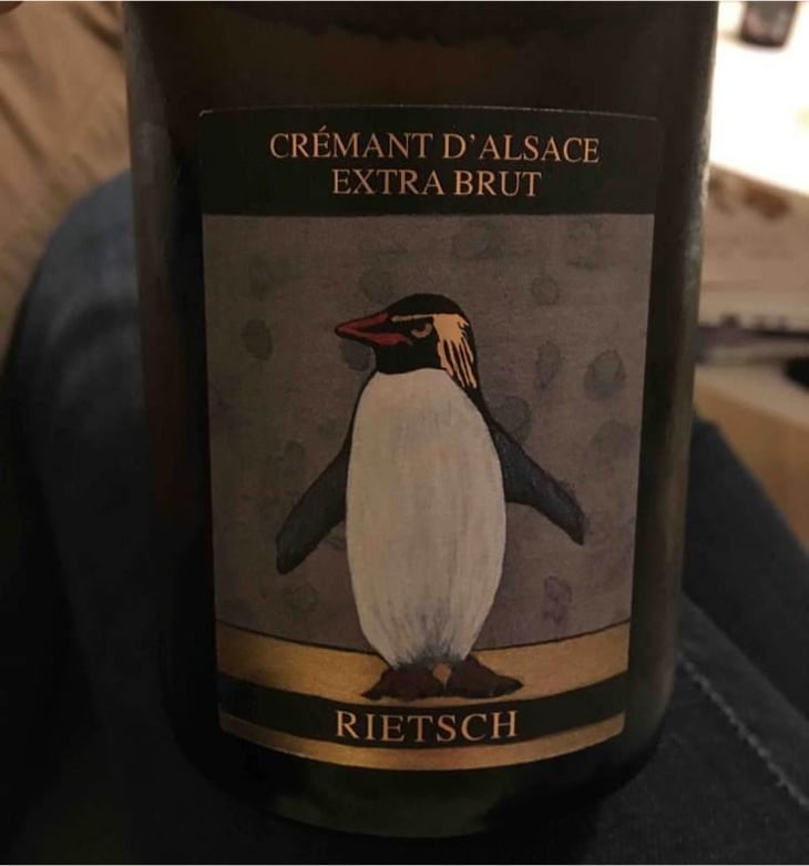 Crémant D'Alsace Extra Brut - Domaine Rietsch - Jean-Pierre & Sophie Rietsch 