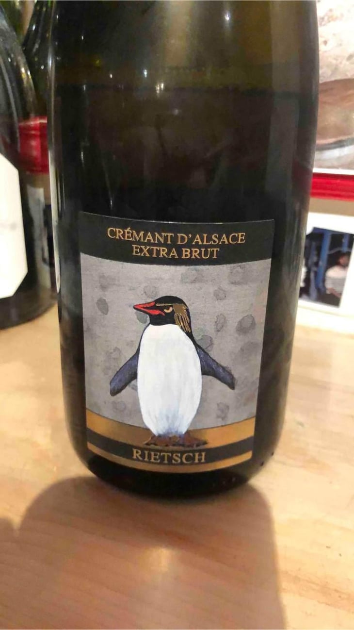 Crémant D'Alsace Extra Brut - Domaine Rietsch - Jean-Pierre & Sophie Rietsch 