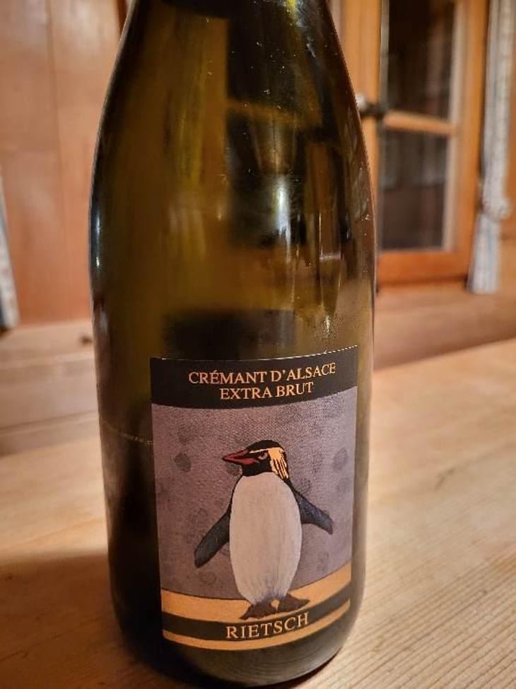 Crémant D'Alsace Extra Brut - Domaine Rietsch - Jean-Pierre & Sophie Rietsch 