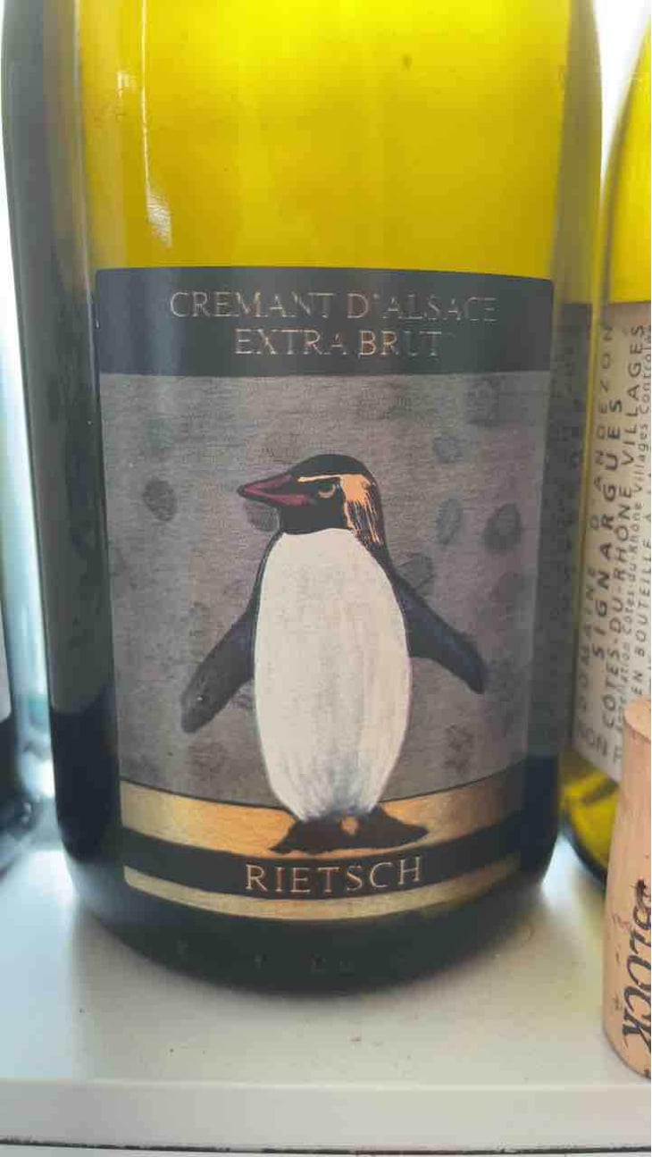 Crémant D'Alsace Extra Brut - Domaine Rietsch - Jean-Pierre & Sophie Rietsch 