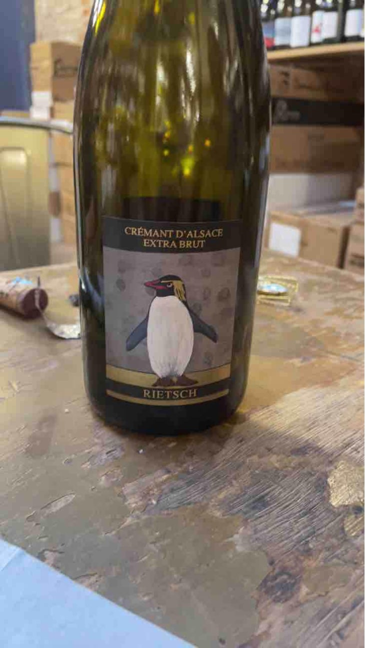 Crémant D'Alsace Extra Brut - Domaine Rietsch - Jean-Pierre & Sophie Rietsch 