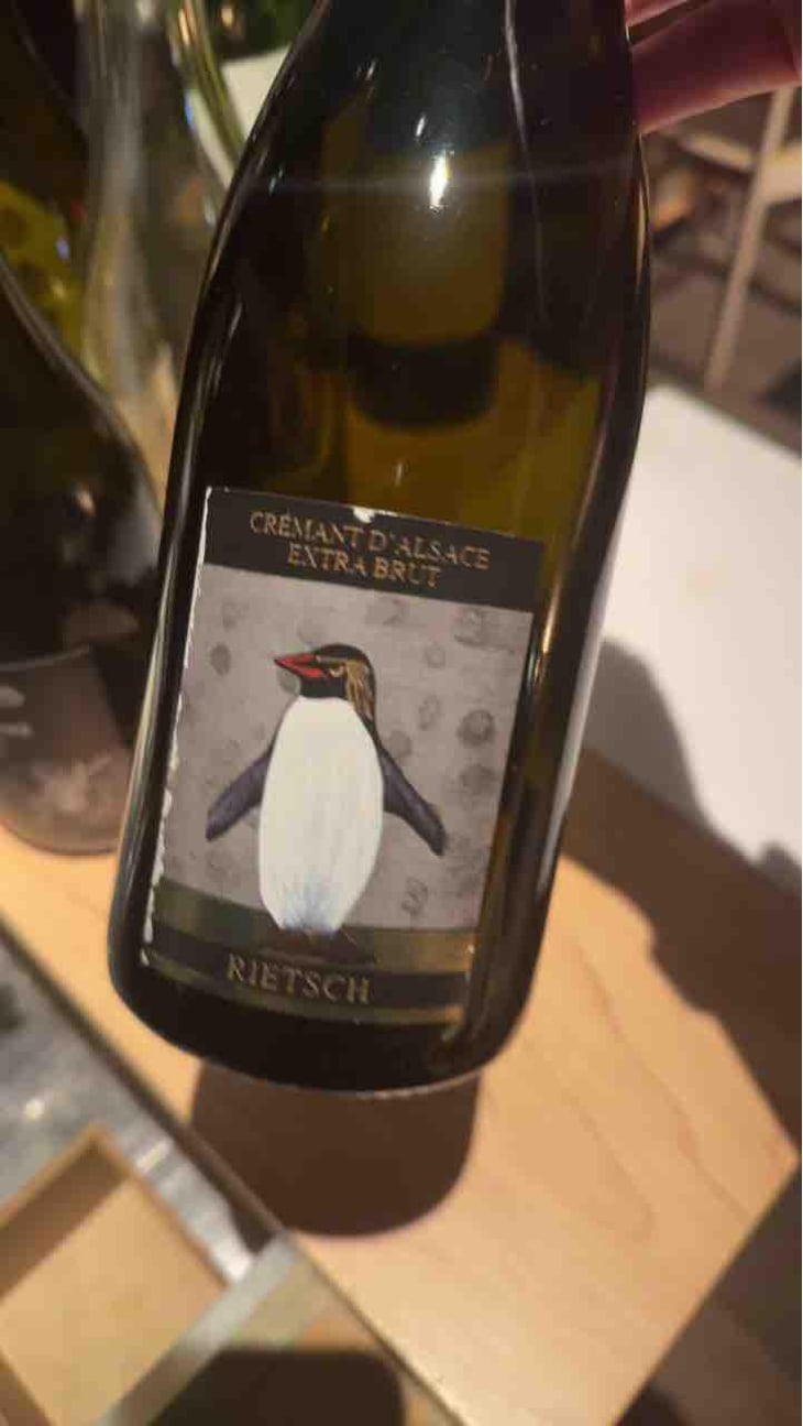 Crémant D'Alsace Extra Brut - Domaine Rietsch - Jean-Pierre & Sophie Rietsch 