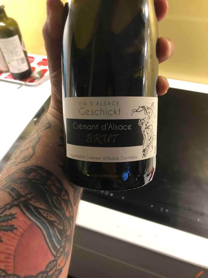 Crémant d'Alsace - Domaine Geschickt - Arnaud Geschickt & Aurélie Fayolle 