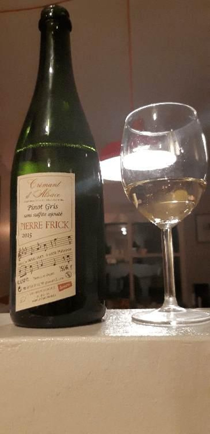 Crémant d'Alsace Pinot Gris - Domaine Pierre Frick - Jean-Pierre, Chantal et Thomas Frick 
