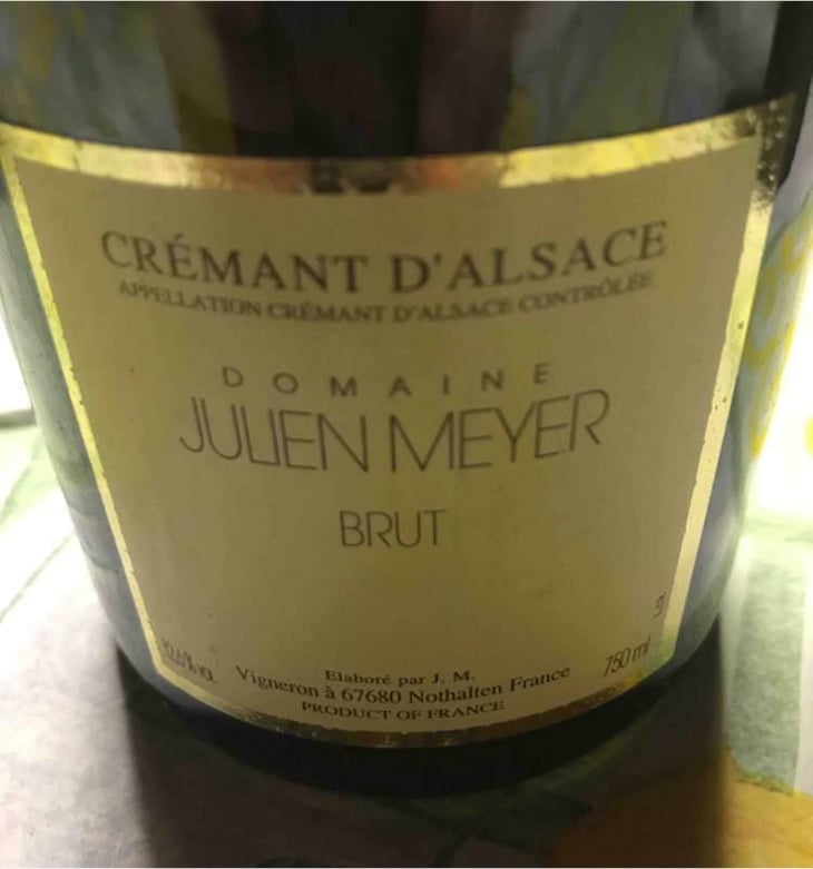 Crémant d'Alsace Pinot Gris - Domaine Pierre Frick - Jean-Pierre, Chantal et Thomas Frick 