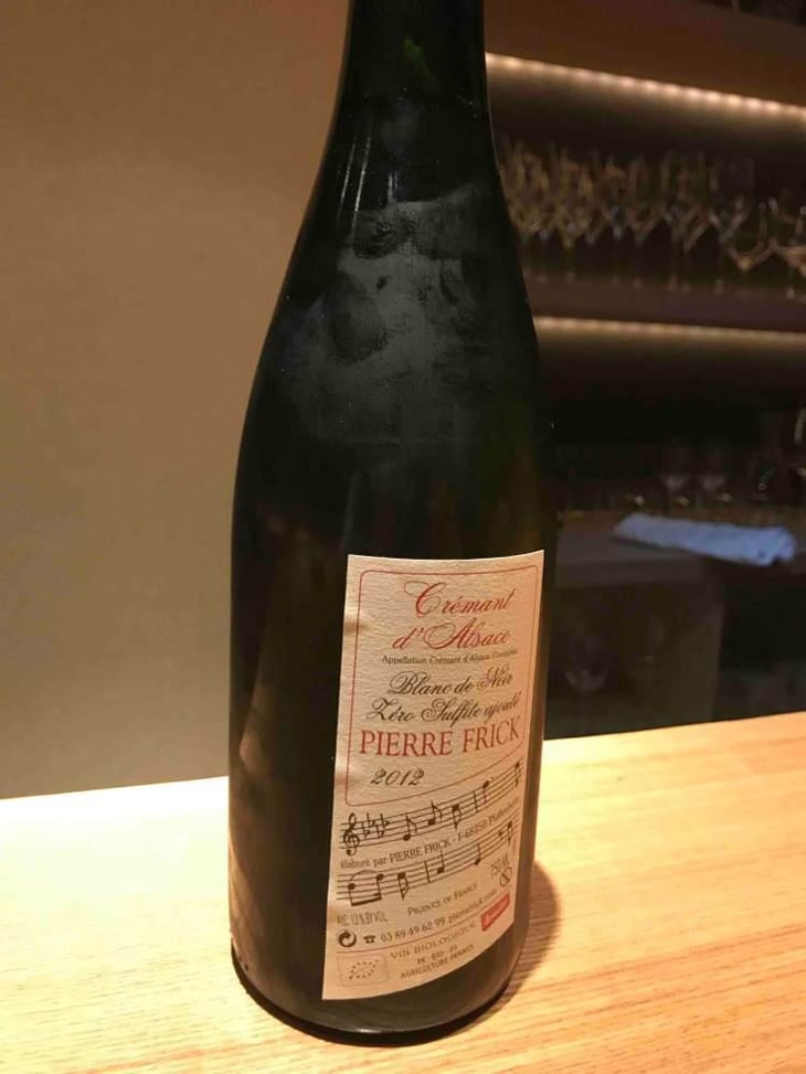 Crémant d'Alsace Pinot Gris - Domaine Pierre Frick - Jean-Pierre, Chantal et Thomas Frick 