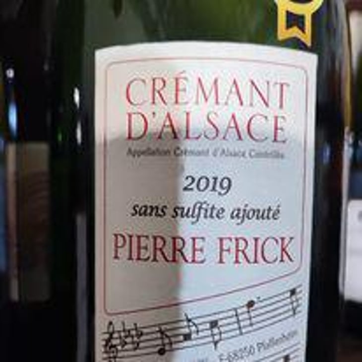 Crémant d'Alsace Pinot Gris - Domaine Pierre Frick - Jean-Pierre, Chantal et Thomas Frick 