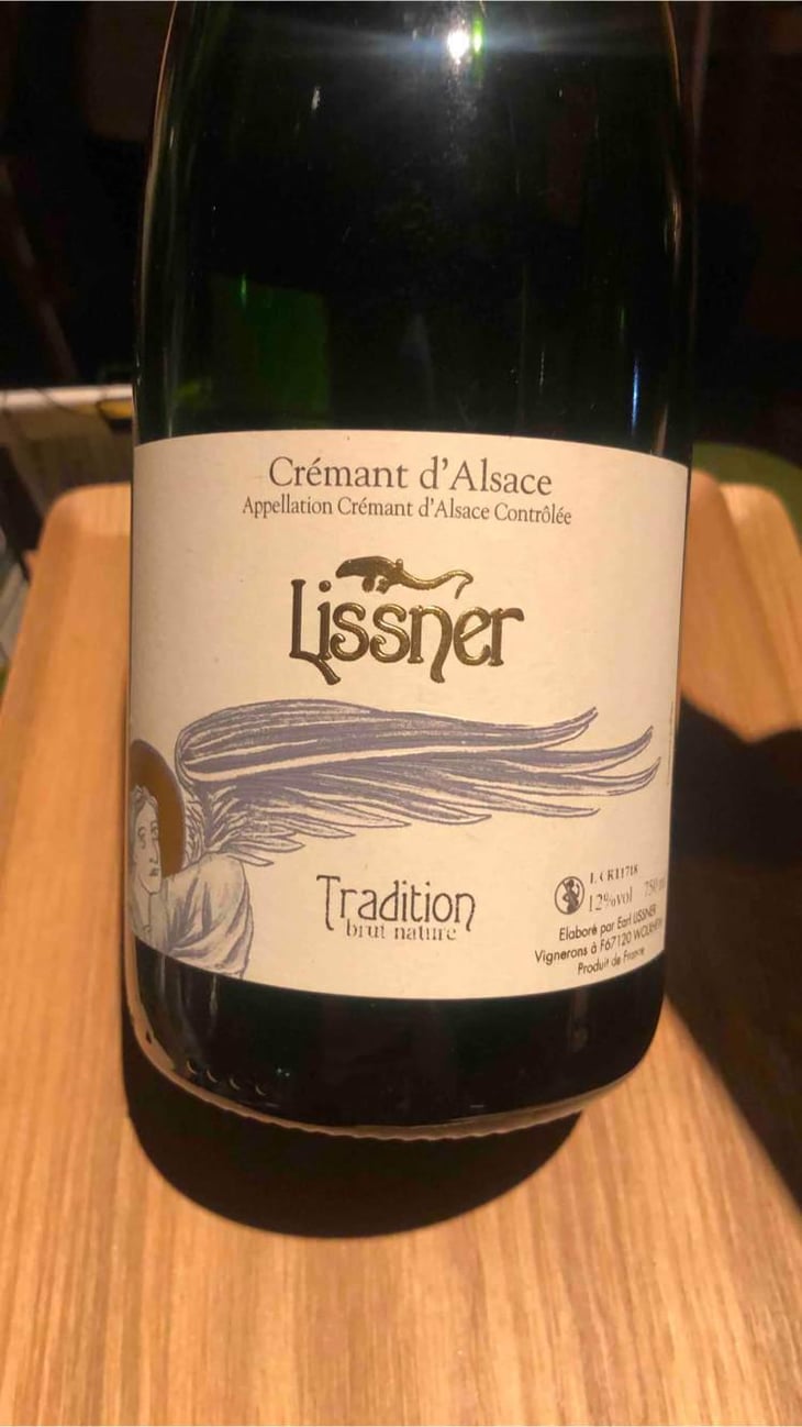 Cremant D’Alsace Tradition Brut Nature - Lissner - Bruno et Theo Schloegel 