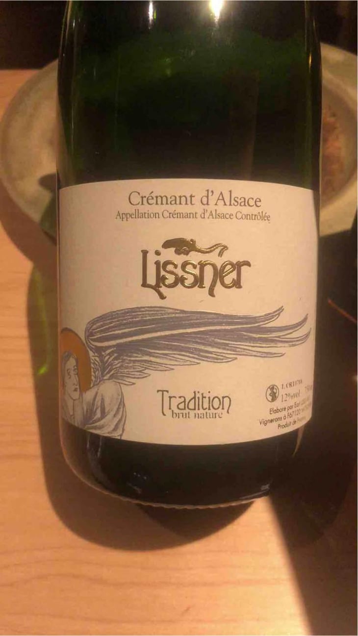 Cremant D’Alsace Tradition Brut Nature - Lissner - Bruno et Theo Schloegel 