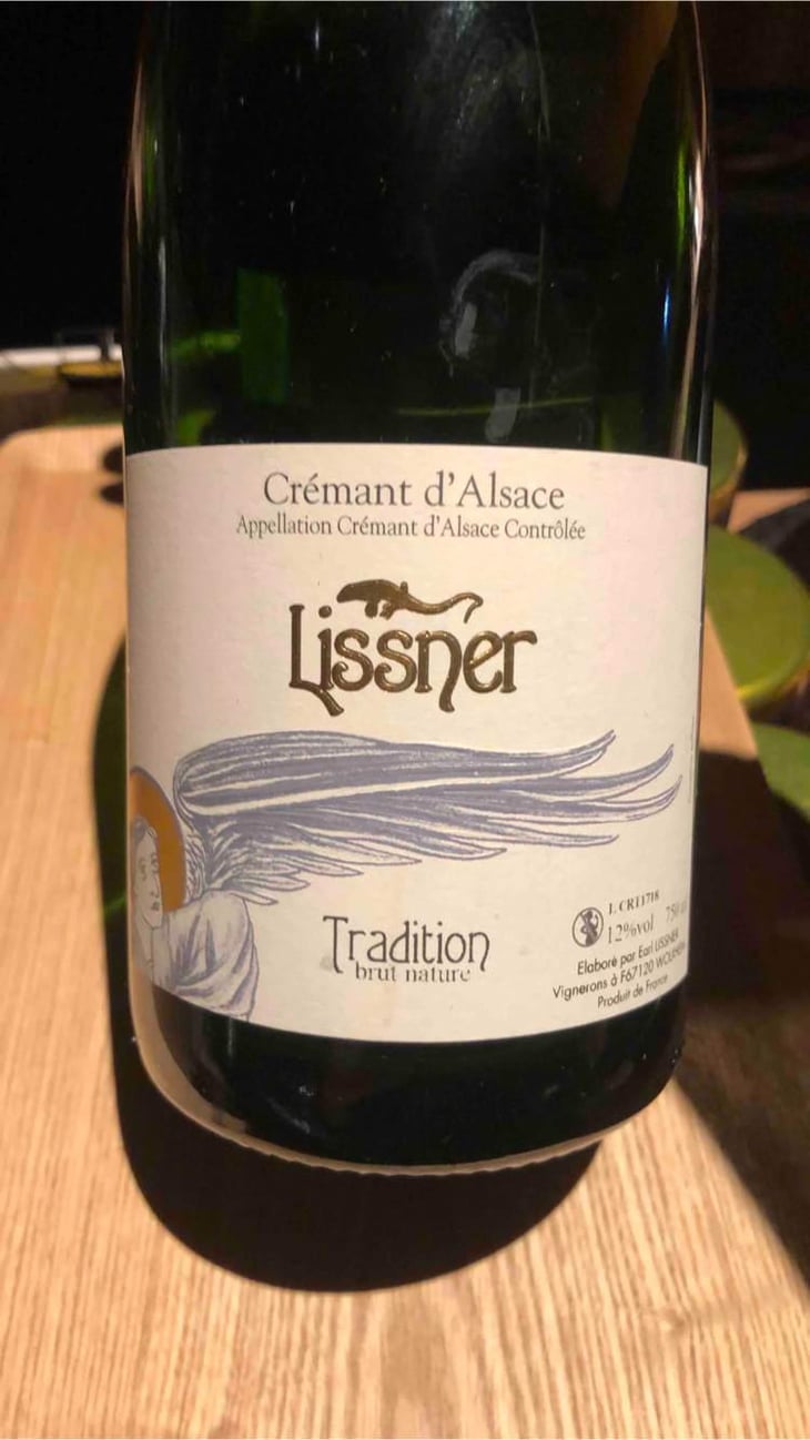 Cremant D’Alsace Tradition Brut Nature - Lissner - Bruno et Theo Schloegel 