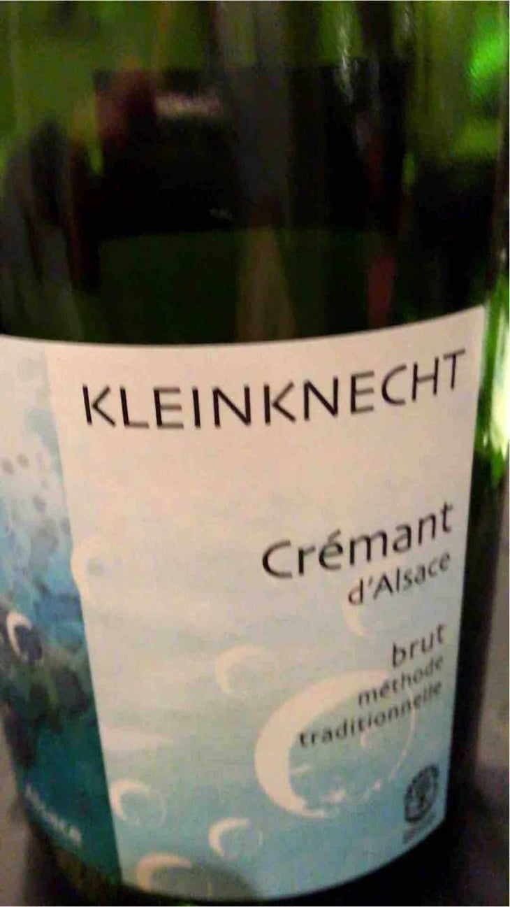 Crémant d'Alsace - Domaine Kleinknecht - André Kleinknecht 