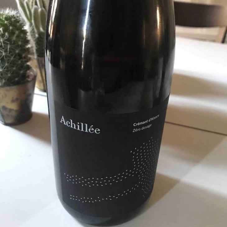 Crémant d’Alsace Zéro Dosage - Domaine Achillée - Jean & Pierre Dietrich 