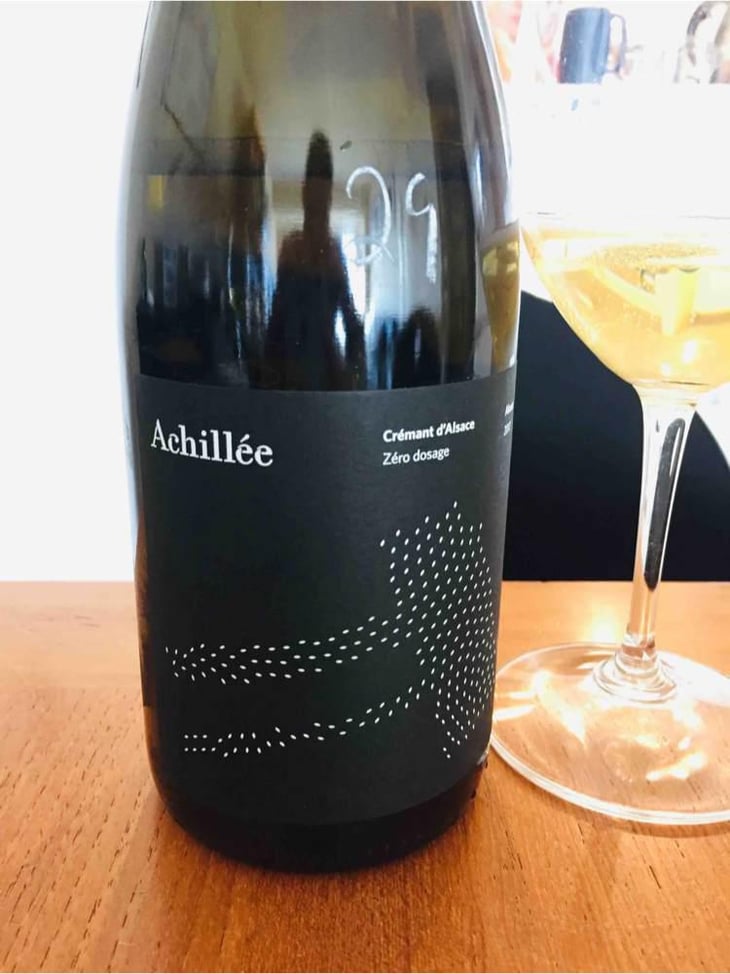 Crémant d’Alsace Zéro Dosage - Domaine Achillée - Jean & Pierre Dietrich 