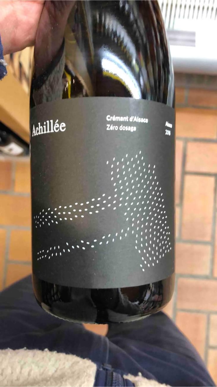 Crémant d’Alsace Zéro Dosage - Domaine Achillée - Jean & Pierre Dietrich 