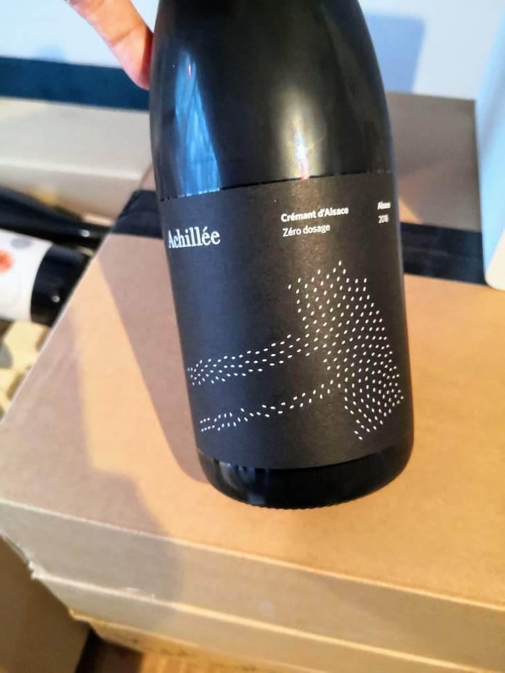Crémant d’Alsace Zéro Dosage - Domaine Achillée - Jean & Pierre Dietrich 
