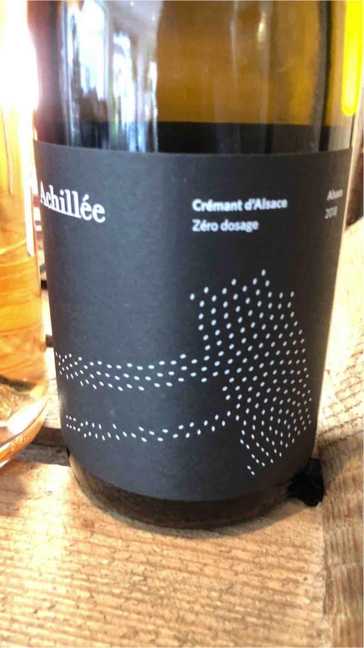 Crémant d’Alsace Zéro Dosage - Domaine Achillée - Jean & Pierre Dietrich 