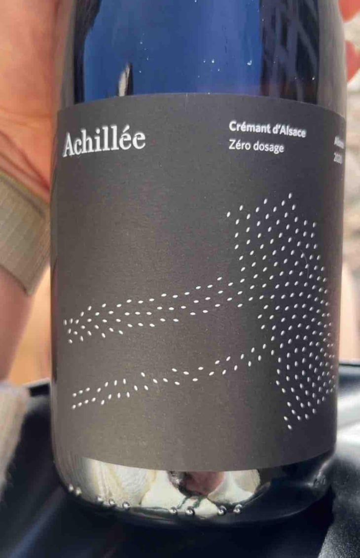 Crémant d’Alsace Zéro Dosage - Domaine Achillée - Jean & Pierre Dietrich 