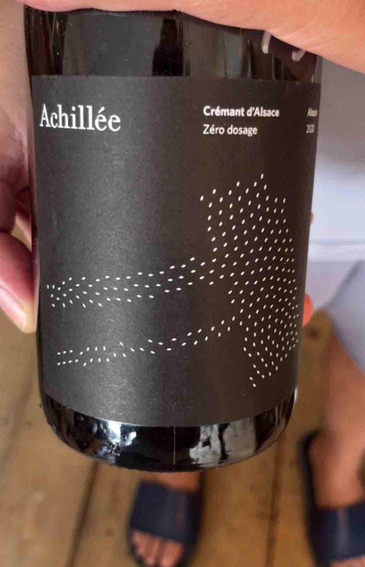 Crémant d’Alsace Zéro Dosage - Domaine Achillée - Jean & Pierre Dietrich 
