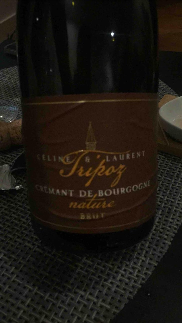 Crémant de Bourgogne Brut Nature - Domaine Tripoz - Céline & Laurent Tripoz 