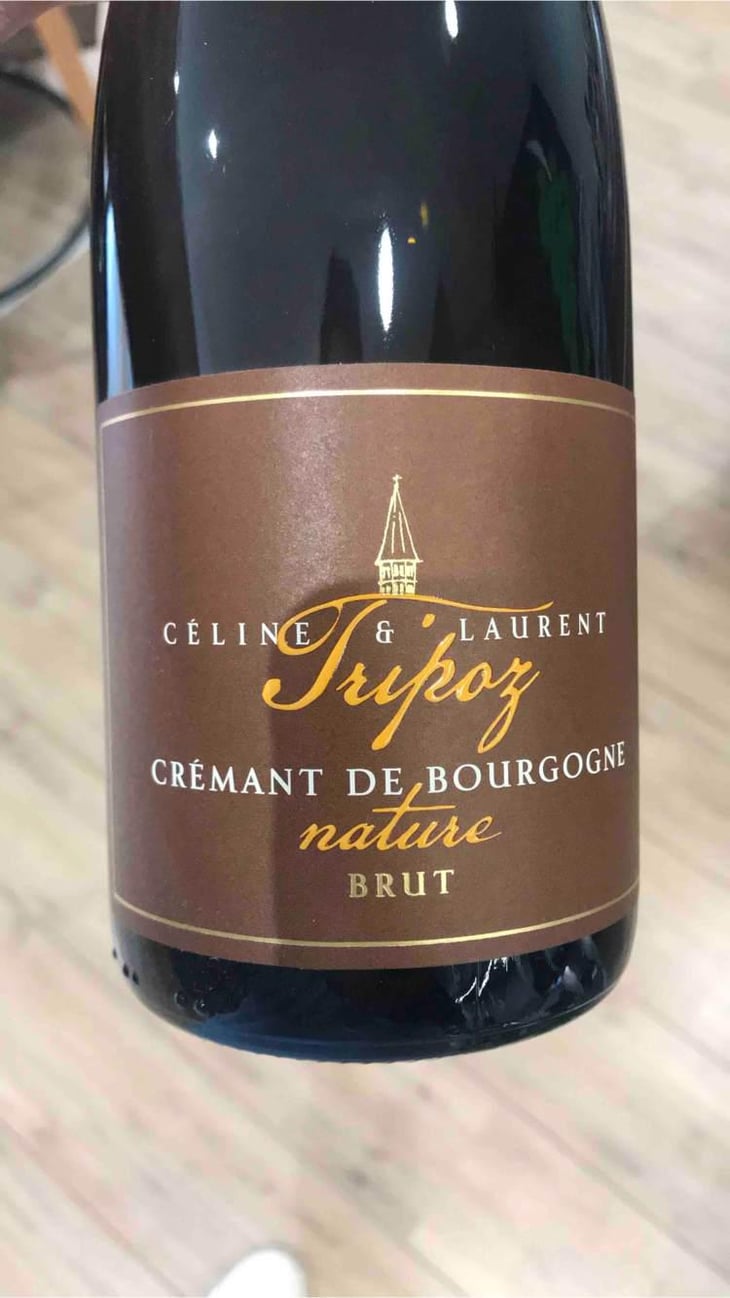 Crémant de Bourgogne Brut Nature - Domaine Tripoz - Céline & Laurent Tripoz 