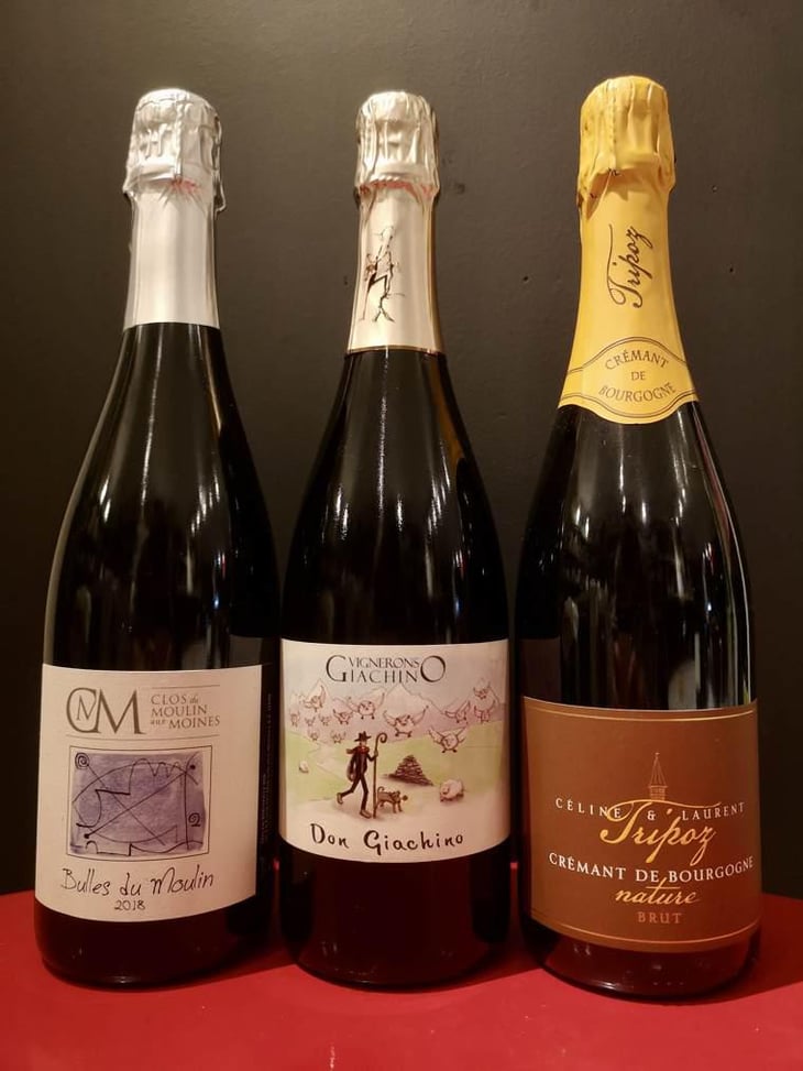 Crémant de Bourgogne Brut Nature - Domaine Tripoz - Céline & Laurent Tripoz 