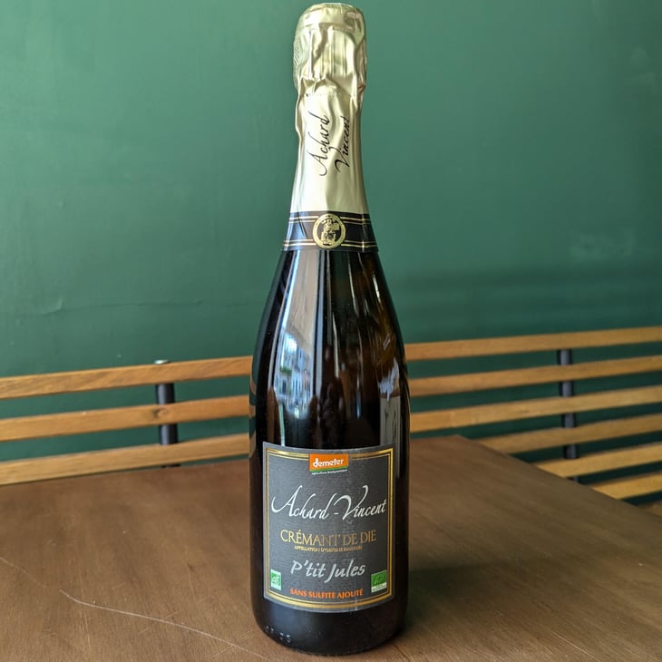 Crémant de Die P'tit Jules - Achard-Vincent - Thomas Achard 