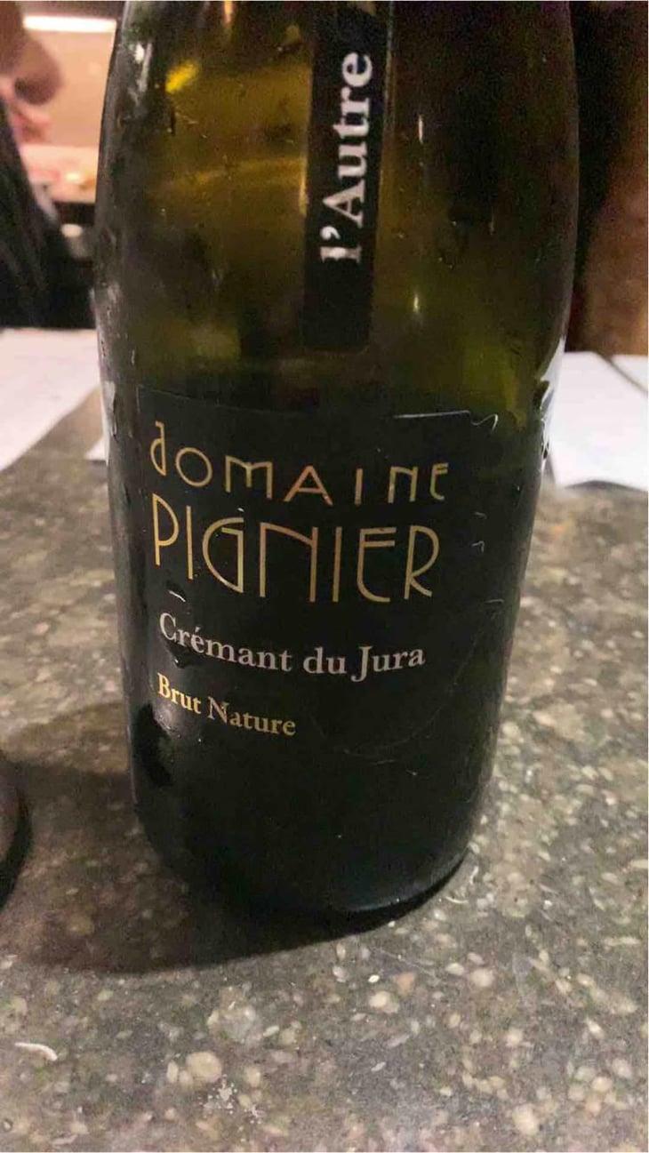 Crémant du Jura Brut - Domaine Pignier - Marie Florence, Antoine & Jean-Etienne Pignier 