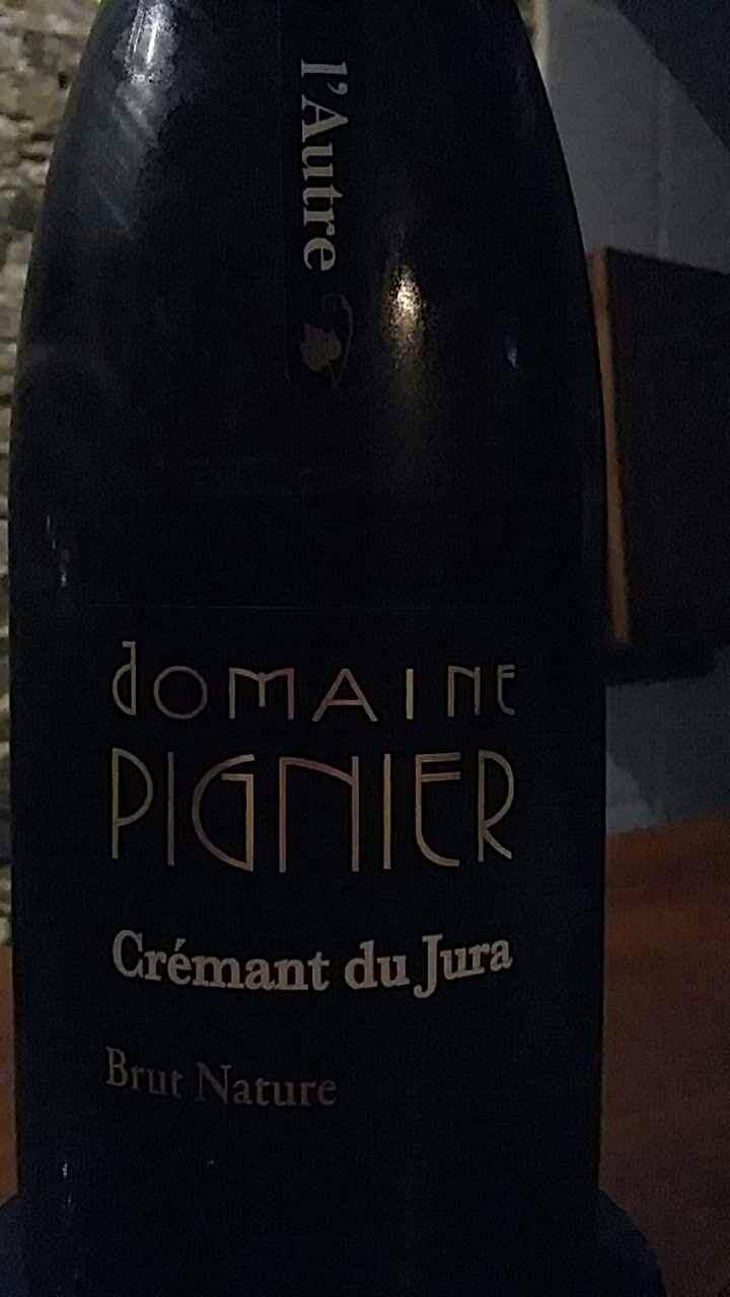 Crémant du Jura Brut - Domaine Pignier - Marie Florence, Antoine & Jean-Etienne Pignier 
