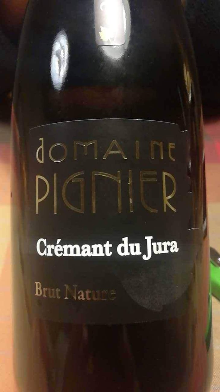 Crémant du Jura Brut - Domaine Pignier - Marie Florence, Antoine & Jean-Etienne Pignier 