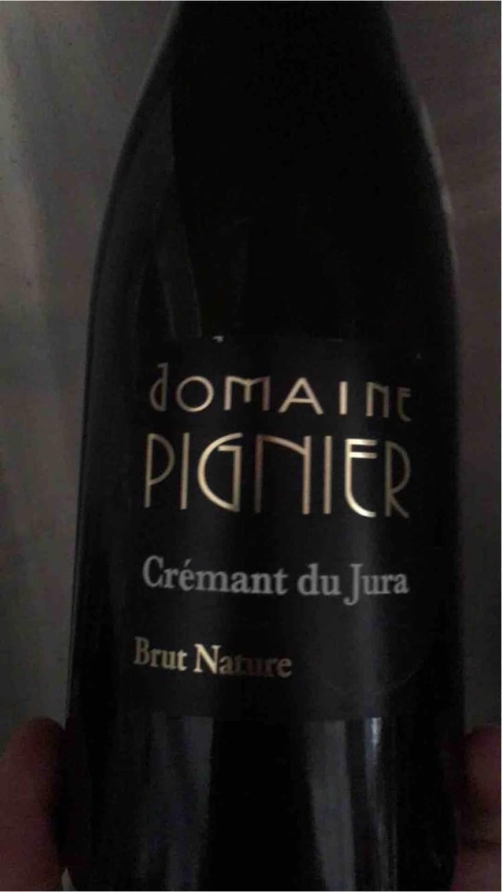 Crémant du Jura Brut Nature - Domaine Pignier - Marie Florence, Antoine & Jean-Etienne Pignier 