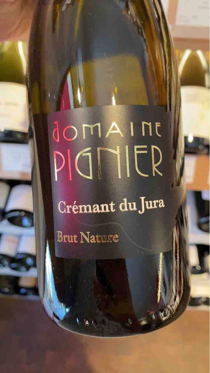 Crémant du Jura Brut Nature - Domaine Pignier - Marie Florence, Antoine & Jean-Etienne Pignier 