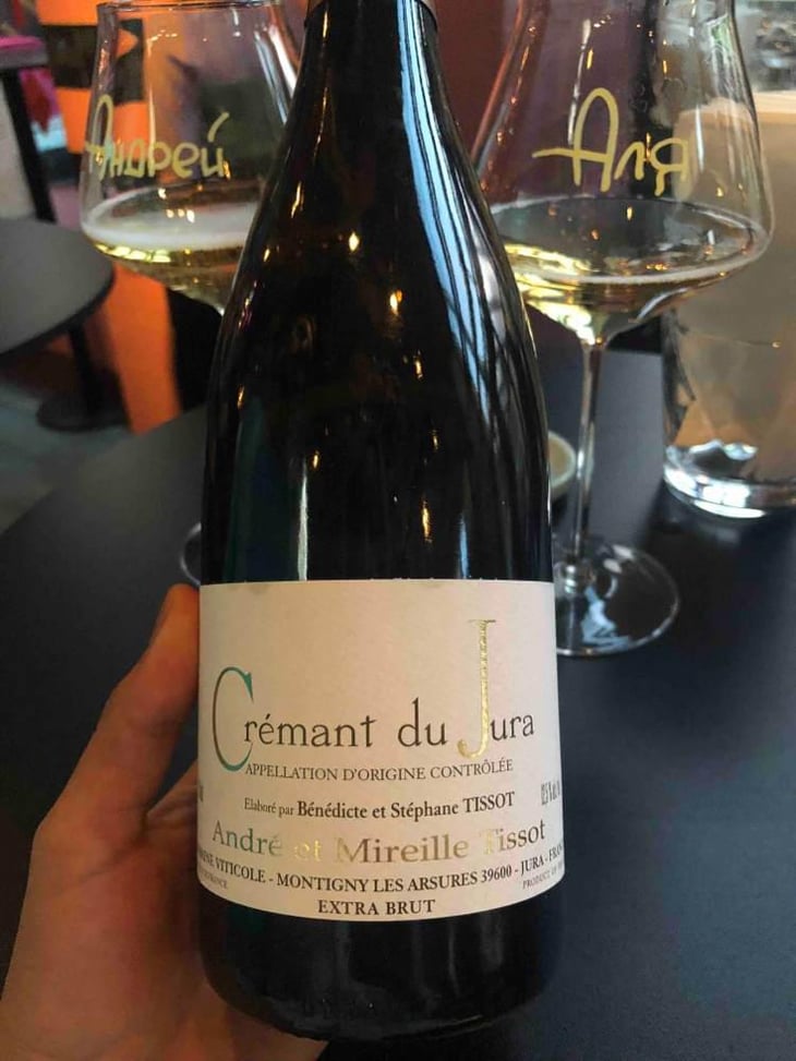 Crémant Du Jura Extra Brut - Domaine André & Mireille Tissot - Bénédicte & Stéphane Tissot 