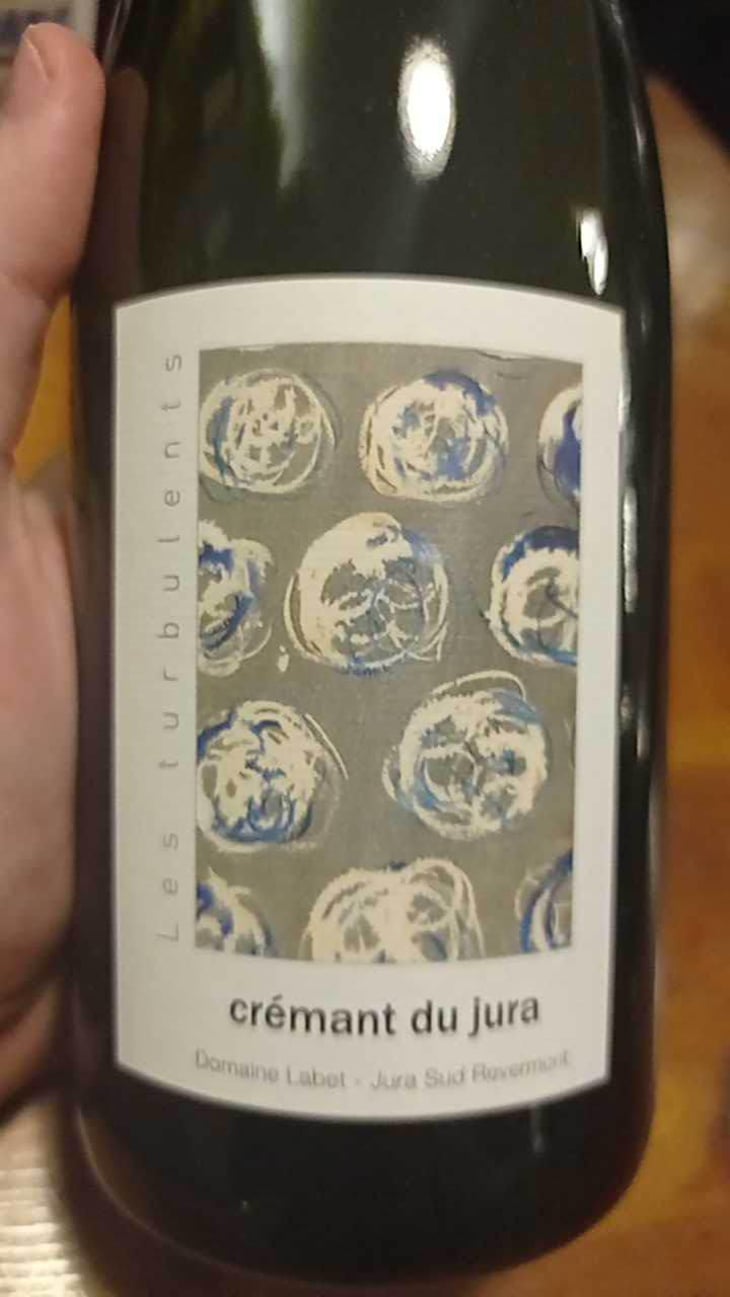 Les Turbulents - Crémant du Jura - Domaine Labet - Julien, Charline & Romain Labet 