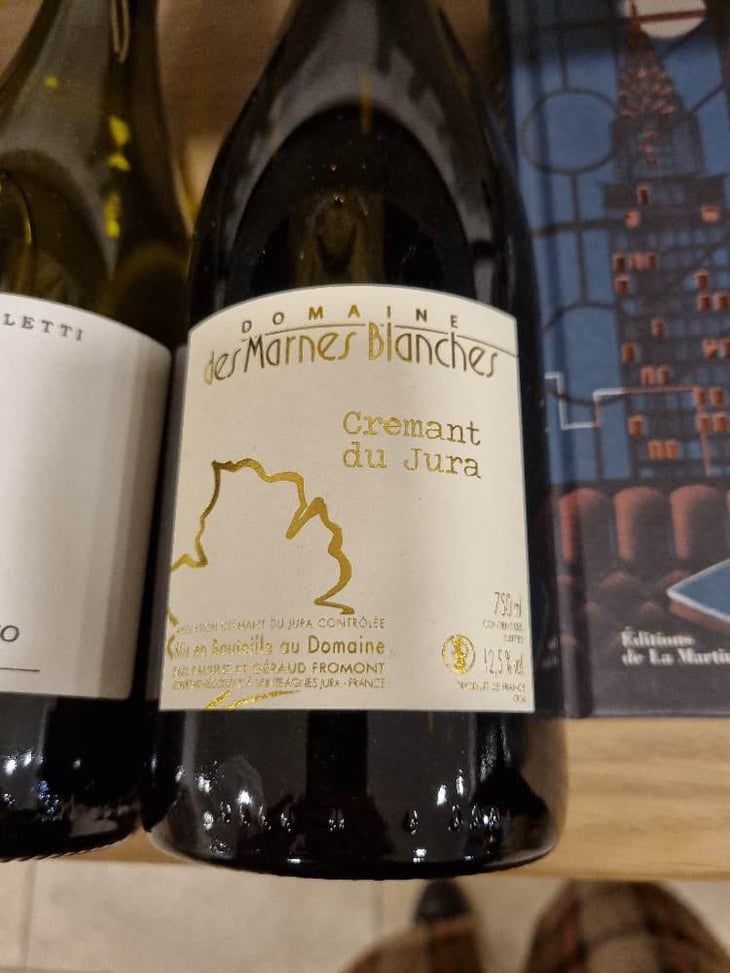Crémant Du Jura Réserve - Domaine Des Marnes Blanches - Pauline & Géraud Fromont 