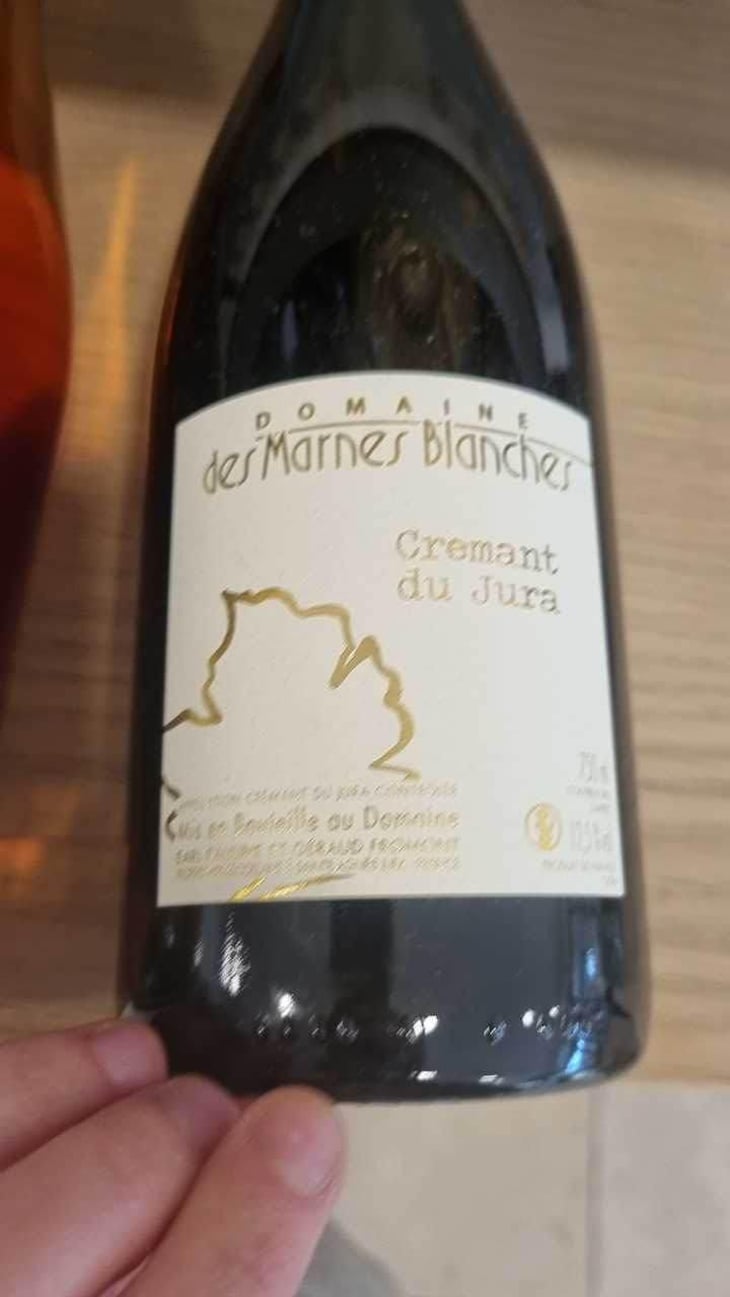 Crémant Du Jura Réserve - Domaine Des Marnes Blanches - Pauline & Géraud Fromont 