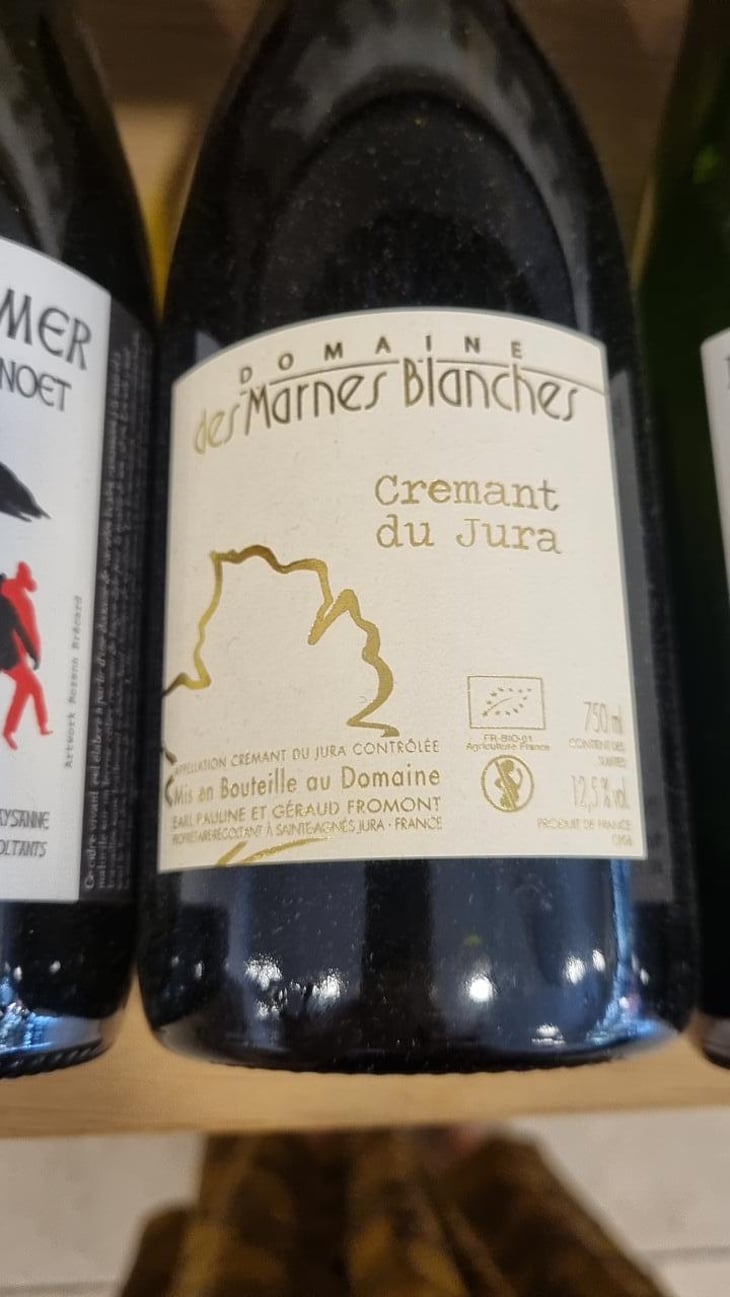 Crémant Du Jura Réserve - Domaine Des Marnes Blanches - Pauline & Géraud Fromont 